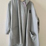 SAVAGE x FENTY gray sweatshirt cardigan Robe Photo 1