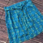 Escapada  Blue Patterned Women's Skirt New With Tag Size Small Photo 6