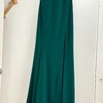 Mac Duggal  25572 Beaded High Halter Neck Open Back Slit Gown Photo 2