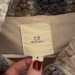 Thread and Supply Plaid Quarter-Zip Sherpa Photo 1