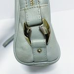 & Other Stories & Other Stories Blue Leather Makeup Bag Photo 3