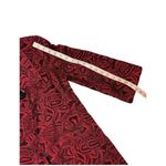 City Girl Nancy Bolen Blazer Jacket Red Black Embroidered Button Size Small Photo 9