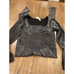 Victoria's Secret Victoria Secret Long-Sleeve Square Neck onsie jumpsuit Pure Black Blind XXL NWT Photo 5