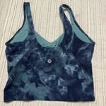 Lululemon  Align Cropped Tank Top Diamond Dye Silver Blue Photo 3