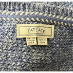 Fat Face Sweater Womens 12 Blue Marled Harpenden Sweater Casual Preppy Outdoors Photo 6