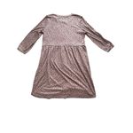 Bae the Label Maternity Dress Womens Small Leopard Animal Print Brown Shift Size undefined Photo 4