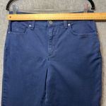 Gloria Vanderbilt Amanda Pants High Rise Tapered Leg Jeans Navy Blue Size 10 Photo 1