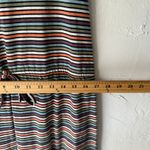 Eddie Bauer  Striped Tank Dress Size Small Drawstring Waist‎ Cotton USA Casual Photo 3