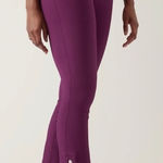 Athleta  Elation Rib Snap Pants Purple NWT‎ Size XS Photo 0