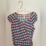 Laundry by Design  geometric print short sleeve dress size small Photo 3