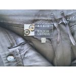 Akris  Quiet Luxury Tailored Wool Wide Leg Trousers 8 Black Minimalist Career Photo 3