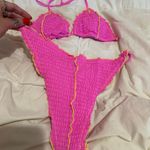 SheIn neon pink bikini Photo 3