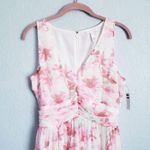 Leith  Floral Ruched Waist Chiffon Maxi Dress‎ Photo 3