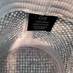 Woman’s black banded straw fedora hat Photo 3