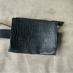 Steve Madden New belt bag zipper pouch faux leather logo printed travel retro Photo 1