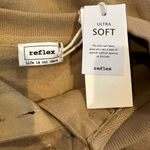 Reflex Fleece Henley Sweatshirt Tan size‎ small Photo 7