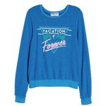 Wildfox DREAM SCENE Vacation Forever Sweatshirt SZ Extra Small NWT Photo 3