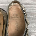 Finn comfort 38 d Sandals orthopedic comfortable slip on shoes flats with sttrap Gray Size 8 Photo 3