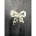 Honey and Rosie  Prom Graduation Black With Rhinestones‎ Bow Halter Dress Sz XS Photo 1