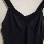 Cabernet 36 Full Black Lace Trimmed Slip Size M Photo 6