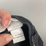 RE/DONE 70s Stove Pipe Jeans Raw Hem Washed Noir Black Buttonfly size 28 Photo 9