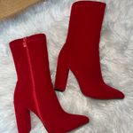 SheIn Sheln Red Booties Photo 0