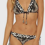 Bleu Rod Beattie New.  animal print bikini. 10-top/12-bottom. Retails $145 Photo 0
