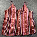 Peyton Jensen NWT  Evereve Pink Multi Jayda Stripe Cami Women’s XL Shirt Top Photo 1
