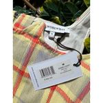 We Wore What  Yellow Plaid Seamed Corset Size M NWT Photo 4