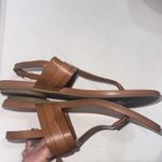 Michael Kors Thong Sandals Brown Faux Leather Slingback Designer Shoes Sz 10 M Photo 11