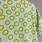 Speechless Pajama Set Polka Dot Green Juniors Sz Large Shorts Button-Up Top PJs Photo 10