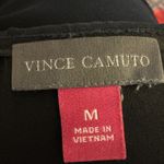 Vince Camuto Women's Black Dressy Tunic Sz M Sheer Top Blouse Career Office Photo 2