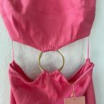 Cult Gaia  NADEESHA MIDI DRESS IN PINK Photo 9