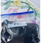 Feathers Black Off Shoulder Embroidered Rose Bell Sleeve Dress Size S Photo 10