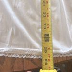 White Half Slip Midi Photo 8