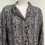 Tart  Intimates Button Front Snakeprint Nightshirt Photo 1