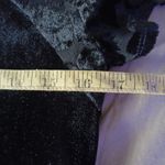 My Michelle  Dress Womens Black Witchy Goth Whimsigoth Maxi Velour Sheer Sz 13 14 Photo 6