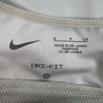 Nike  Dri-Fit Size S Sports Bra Athletic Racerback White AJ3351 Womens Basketball Photo 7