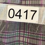 Peter Millar  Plaid Skirt Women's Size 8 Purple Green White Pockets Pleated Photo 6