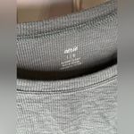 Aerie  Green Ribbed Sleeveless Cut Out Knotted Dress Photo 3