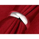 Boutique Adjustable 6mm Silver Ring Band S925 Stacking Thumb Minimalist Open NEW Photo 2