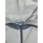 Columbia  Artic Air Fleece 1/2 Zip Pullover Womens Size Large White Gray Jacket Photo 1