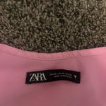 ZARA  Pink Wrap Skirt Photo 3