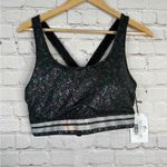 Zyia  Black Sparkle Sports Bra Photo 9