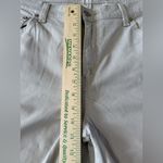 Levi Strauss & CO. Levi Strauss Khaki Tan Cotton/Spandex Cuffed Capri Cropped Pants Size 18 Photo 1