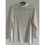 Oh My Gauze! Long Sleeve Top Womens 2 Large White Blouse Flowy Lagenlook Cotton Photo 1