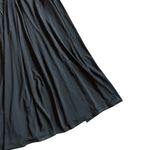 Boston Proper  Black Kimono Sleeve Wrap Front Maxi Length Stretch Size Medium NWT Photo 4