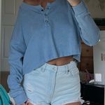 Aeropostale Long Sleeve Crop Top Photo 0