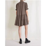 Apiece Apart Las Alturas Mini Dress in Morel Brown size Small Photo 2