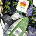 Farm Rio Capri Floral Sleeveless Mini Dress, Black, XS Photo 9